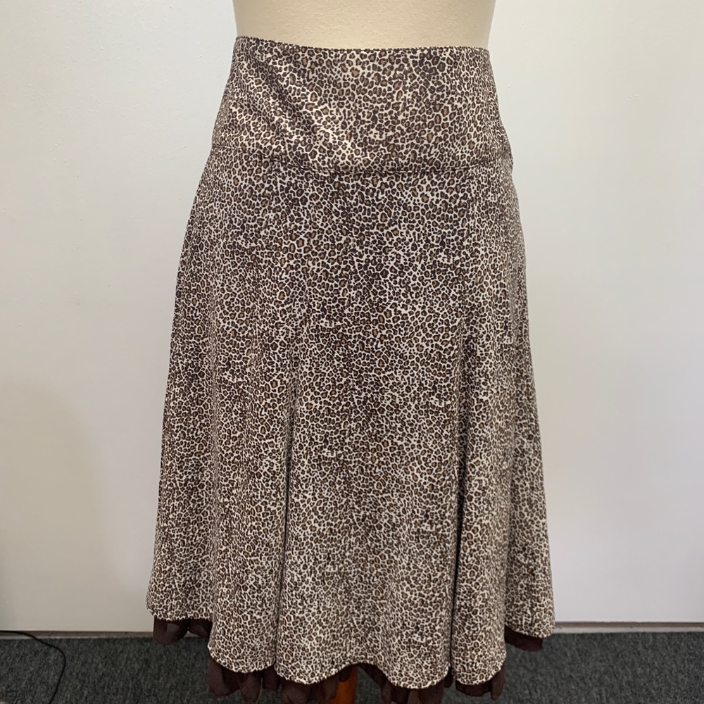Animal Print Skirt